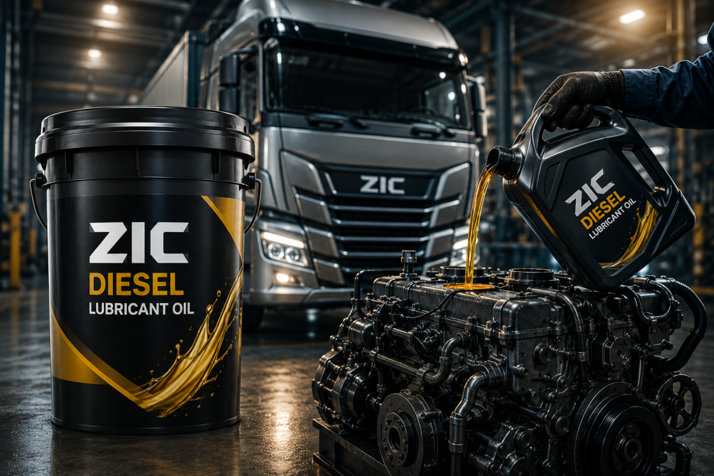 Zic lubricant disel oil